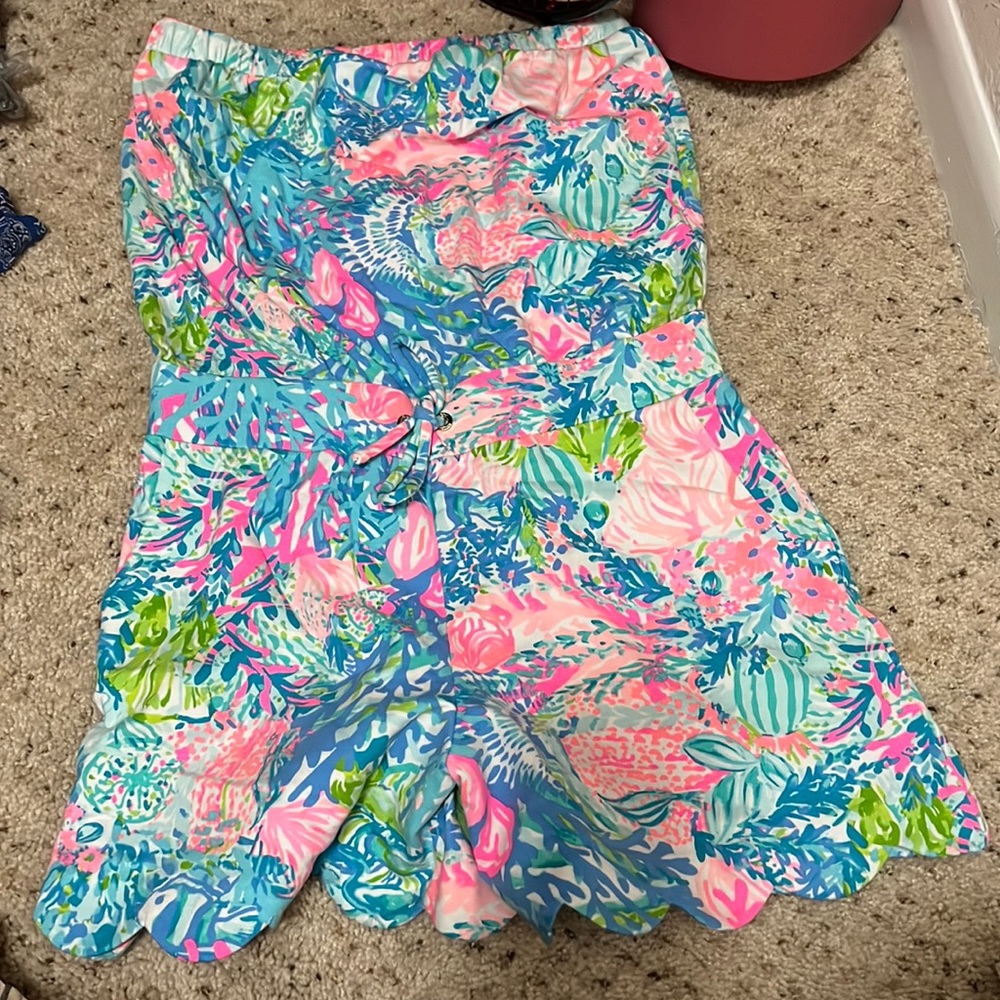 Lilly Pulitzer Jace Strapless romper